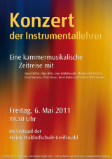 Konzert der Instrumentallehrer